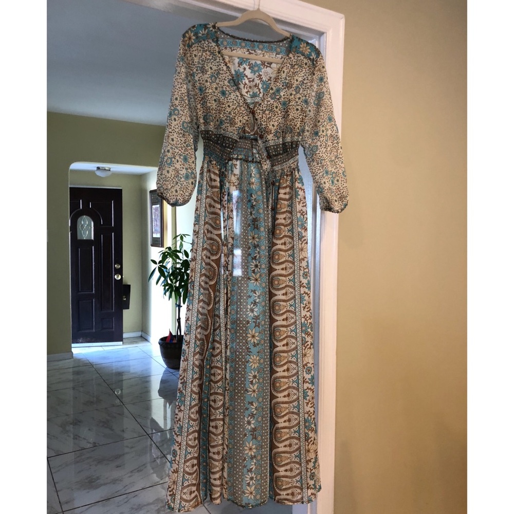 Long floral maxi - Picture 2 of 4